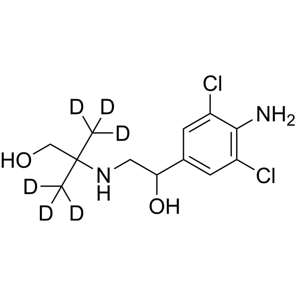 Hydroxymethyl clenbuterol-d6 1346601-00-0